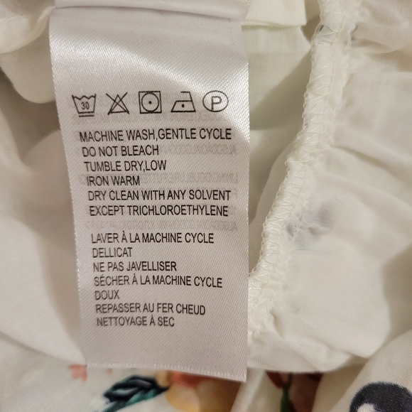 Farm Rio White Nanaju Midi Dress - Picture 11 of 12